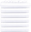 FreshCulture Full Fitted Sheets 6-Pack Full Size - Deep Pocket Comfort