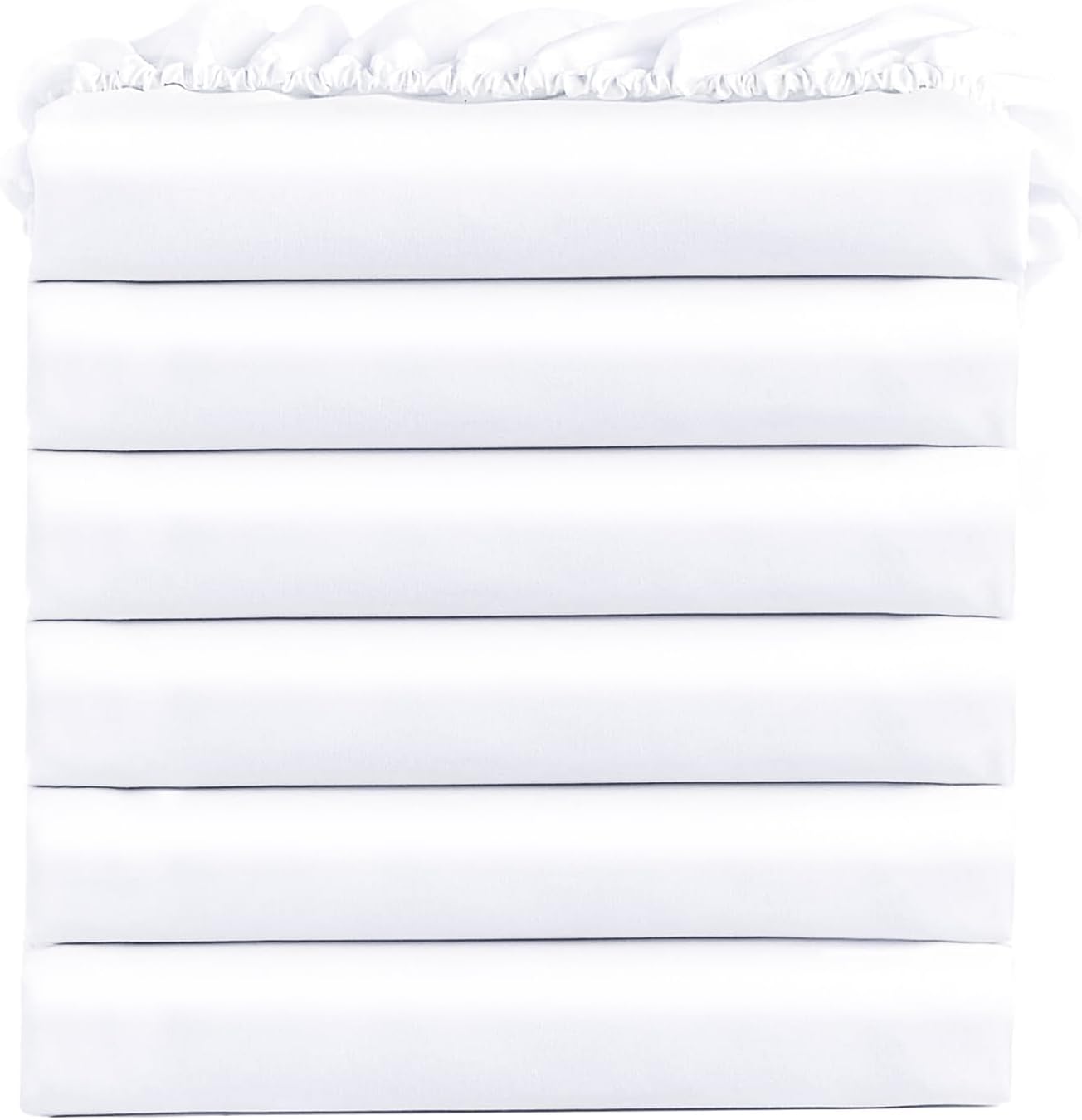 FreshCulture Queen Fitted Sheets - Soft Microfiber 6 Pack