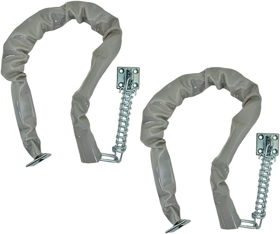 QCAA Storm Door Chain Check 30in Length Plastic Tube 2 Pack