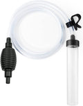5ft Aquarium Siphon Vacuum Cleaner for Fish Tank Cleaning Gravel