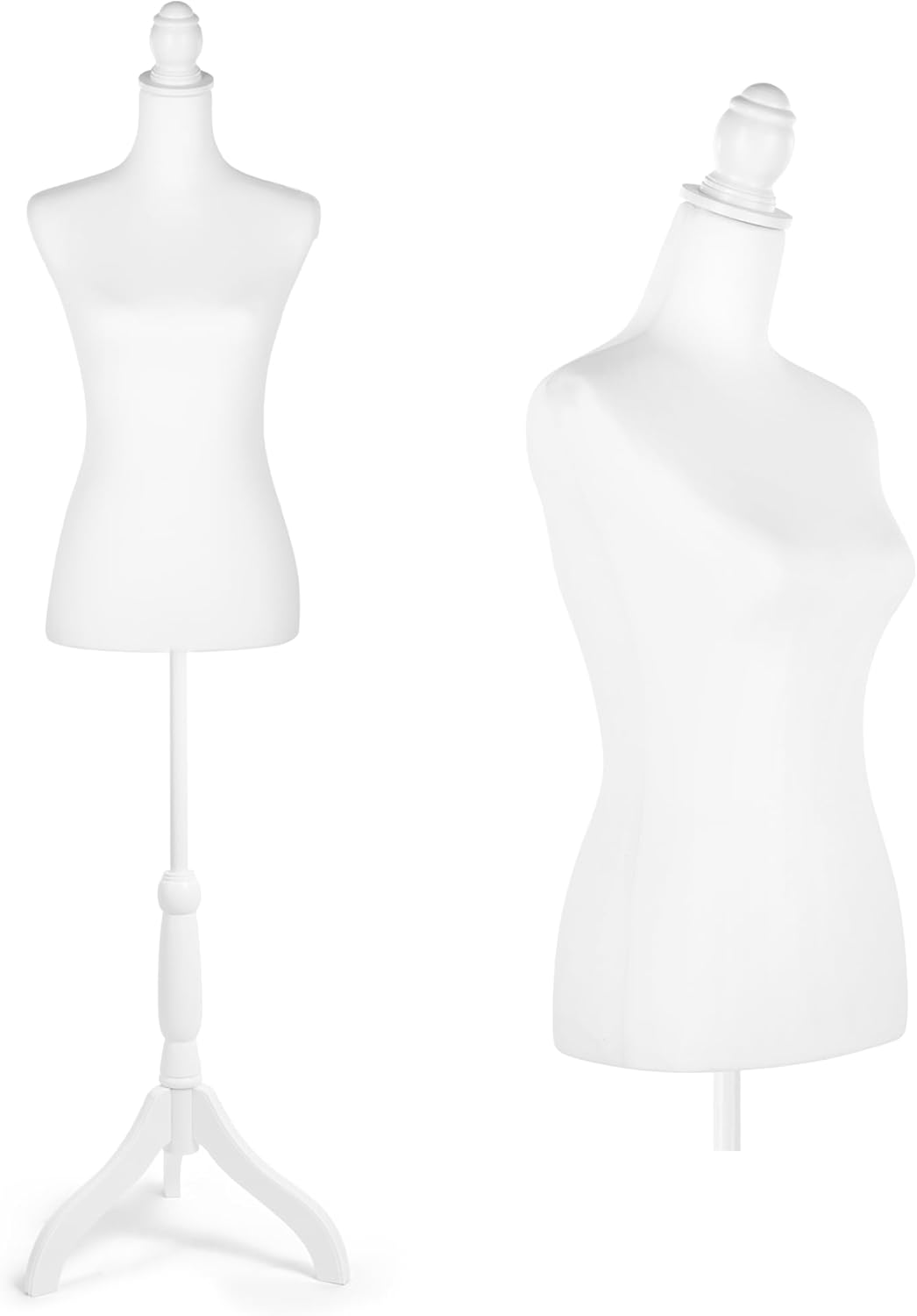 HOMBOUR Female Mannequin Torso for Dressmaking and Display