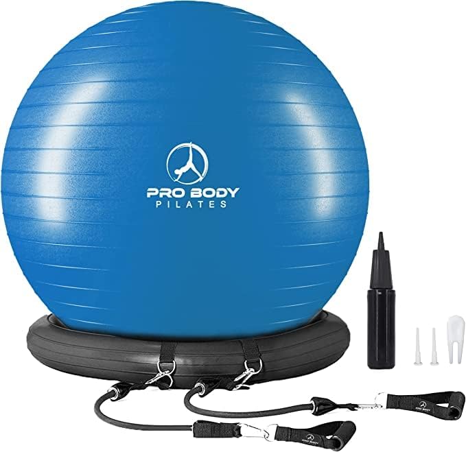 ProBody Pilates Yoga Ball Chair - Balance & Stability