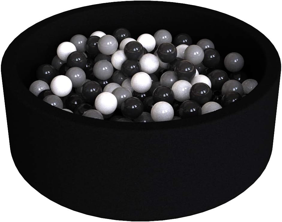 Wonder Space Deluxe Kids Round Ball Pit for Indoor Fun