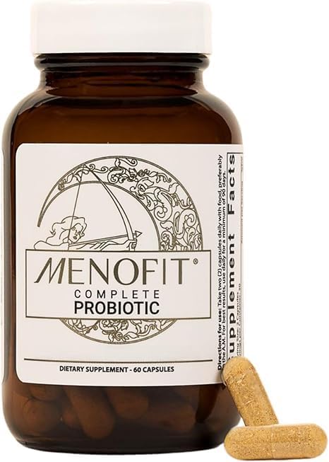 MenoFit Menopause Supplements for Women - 60 Capsules for Relief