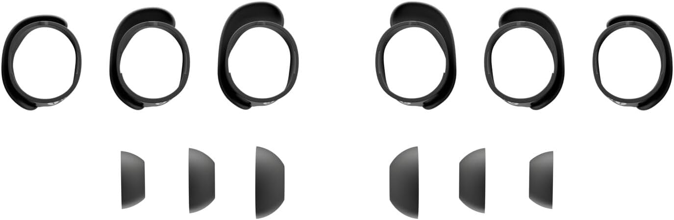 Bose Black Earbuds Fit Kit - Customized Comfort