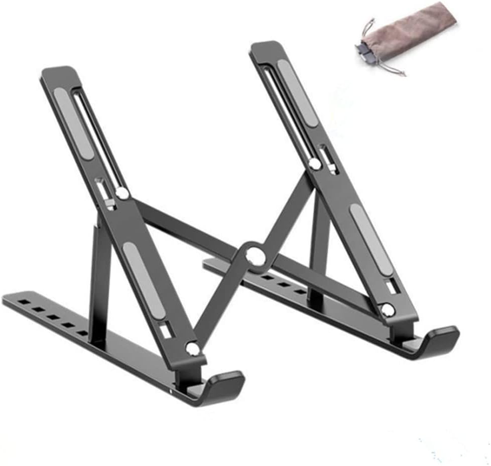 Foldable Laptop Stand for 13.3 MacBooks - Adjustable & Portable
