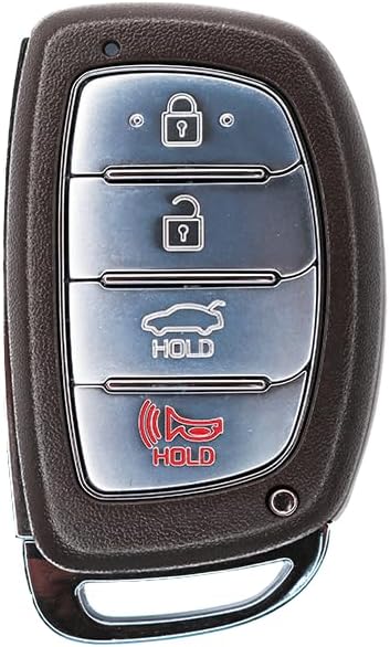 Replacement Smart Key Fob for 2016-2019 Hyundai Elantra 4 Button