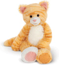 Vermont Teddy Bear 15in Orange Kitten Plush Toy - Soft Snuggle Buddy