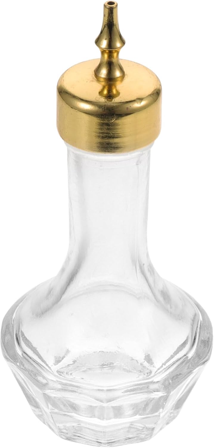 30ml Glass Bitters Bottle with Dash Top - Golden