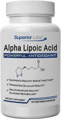 Alpha Lipoic Acid 600 mg Capsules - High Absorption Nerve Support