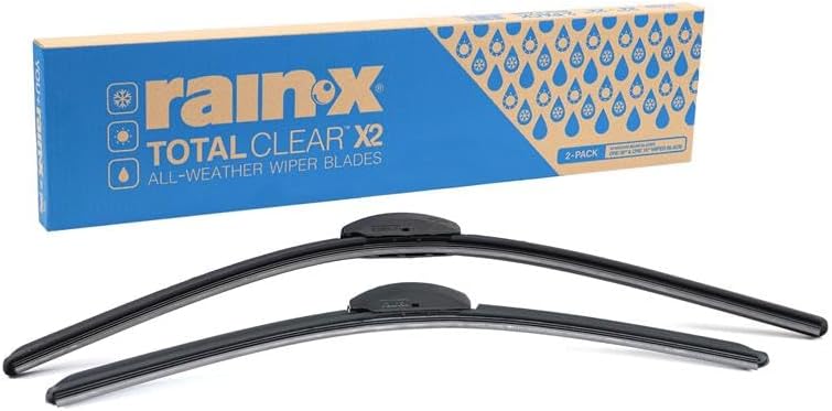 Rain-X Total Clear Beam Wiper Blades for All-Weather Use
