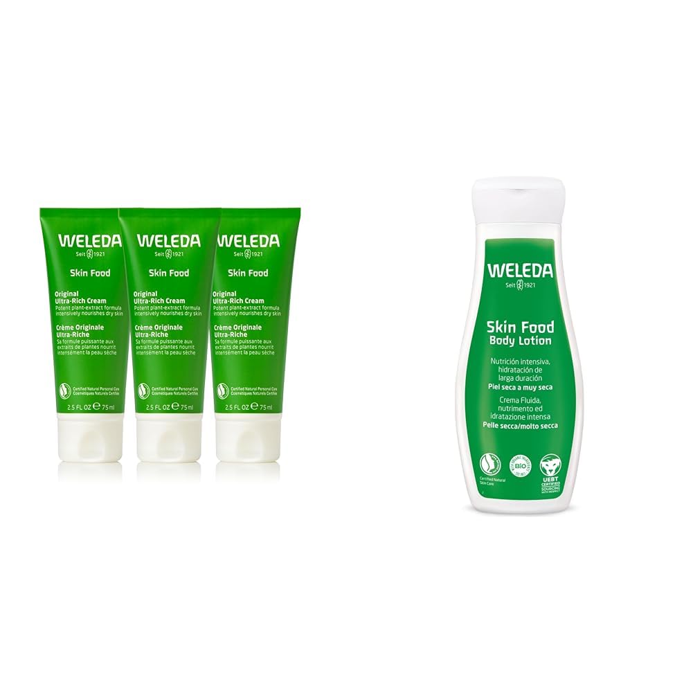 Weleda Skin Food Original 3-Pack for Ultimate Hydration