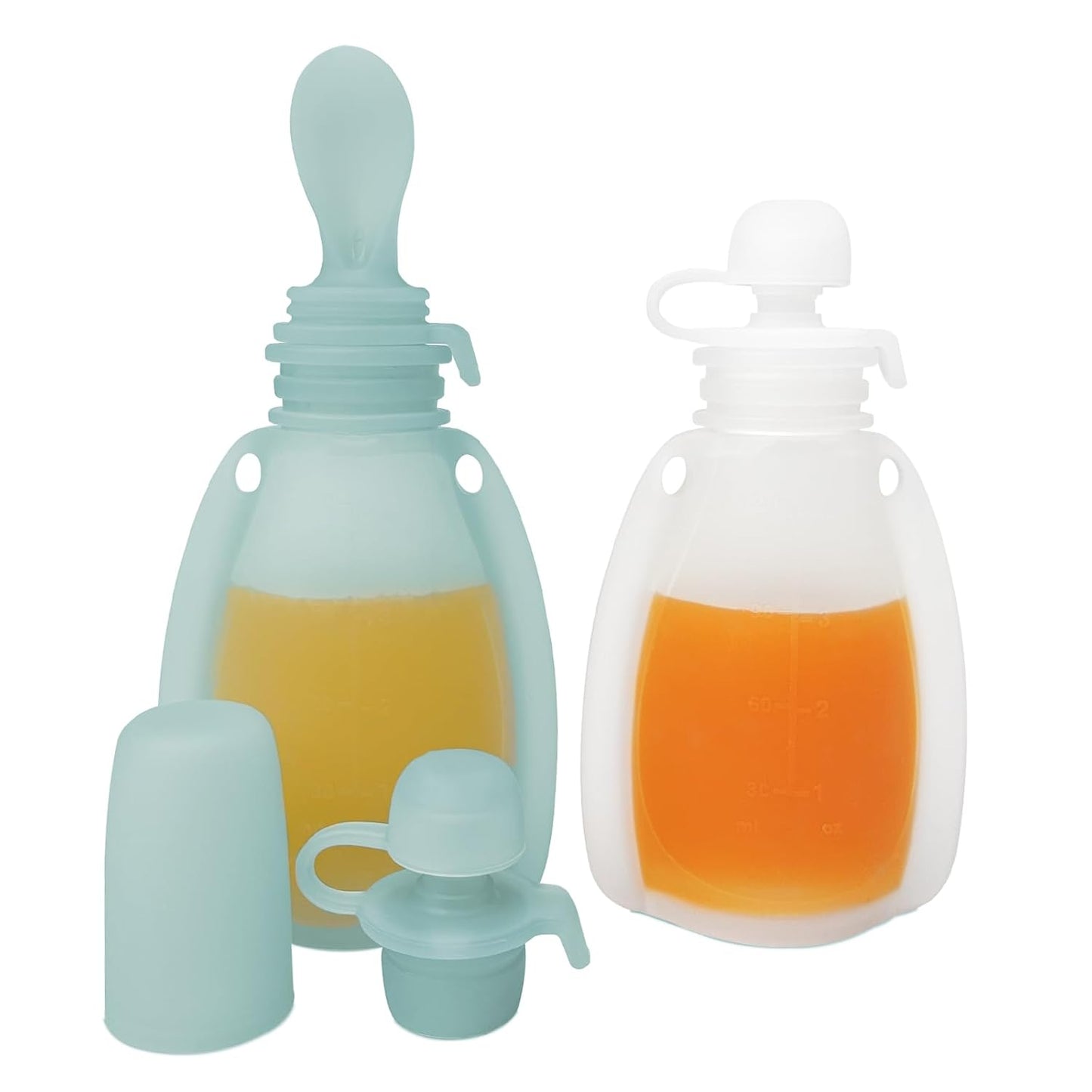 SILI FACTORY Reusable Baby Food Pouches: Mess-Free Feeding!