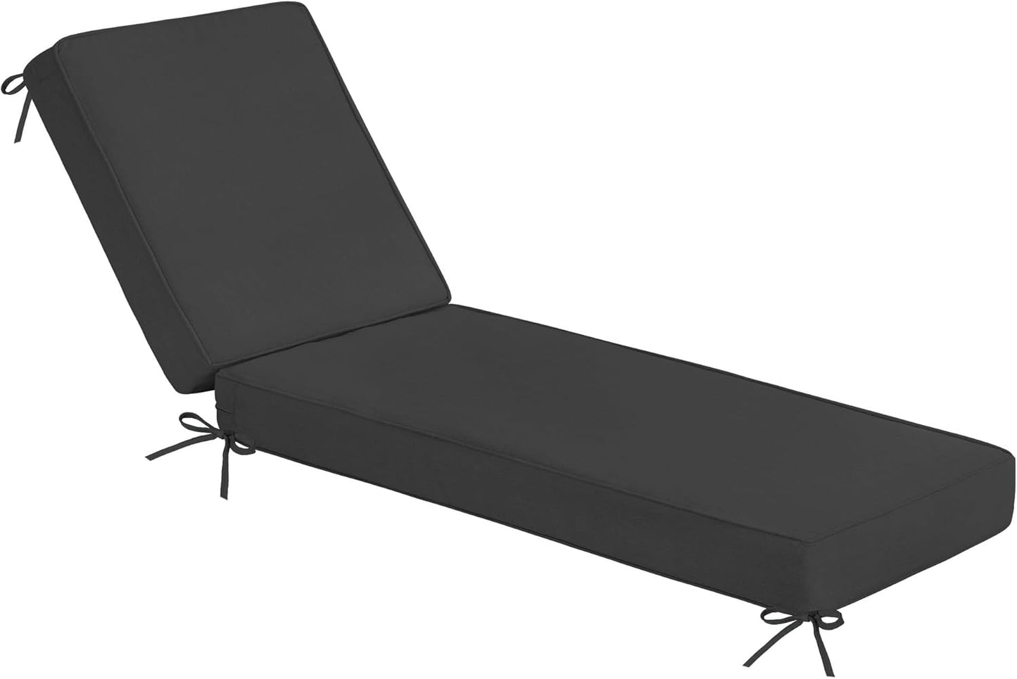 Sundale Outdoor Olefin Chaise Lounge Cushion for Ultimate Comfort