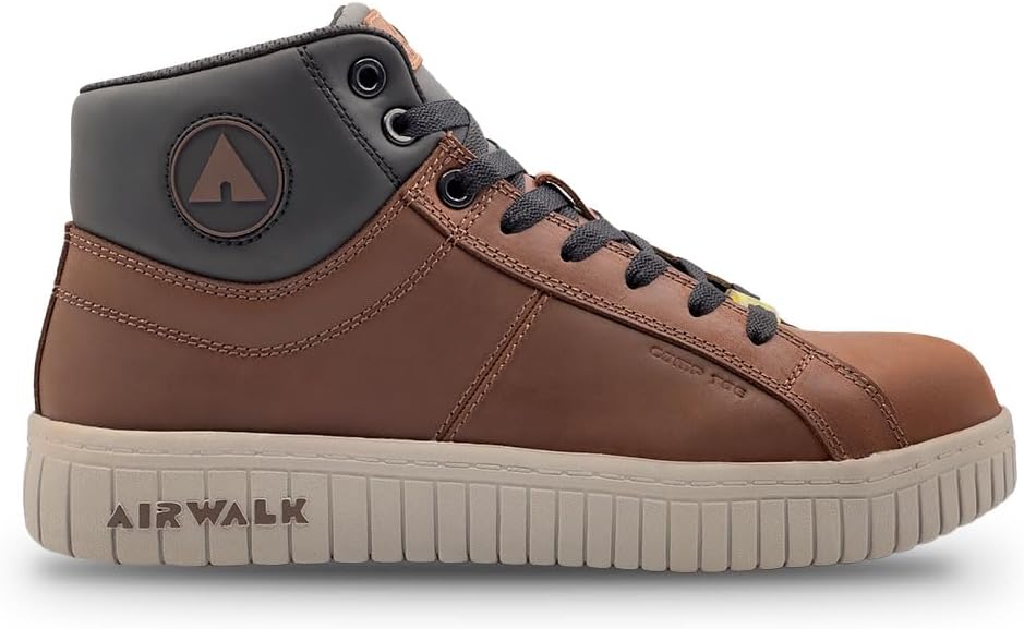 Lightweight Composite Toe Work Sneakers for Men - Non-Slip Safety