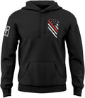 Fantastic Tees American USA Flag Men's Patriotic Hoodie Sweatshirt