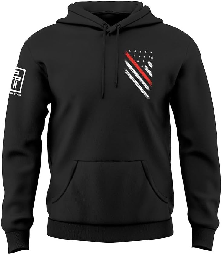 USA Flag Patriotic Hoodie by Fantastic Tees
