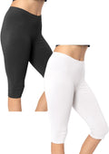 Women's Plus Size Knee-Length and Ankle Leggings for All-Day Comfort