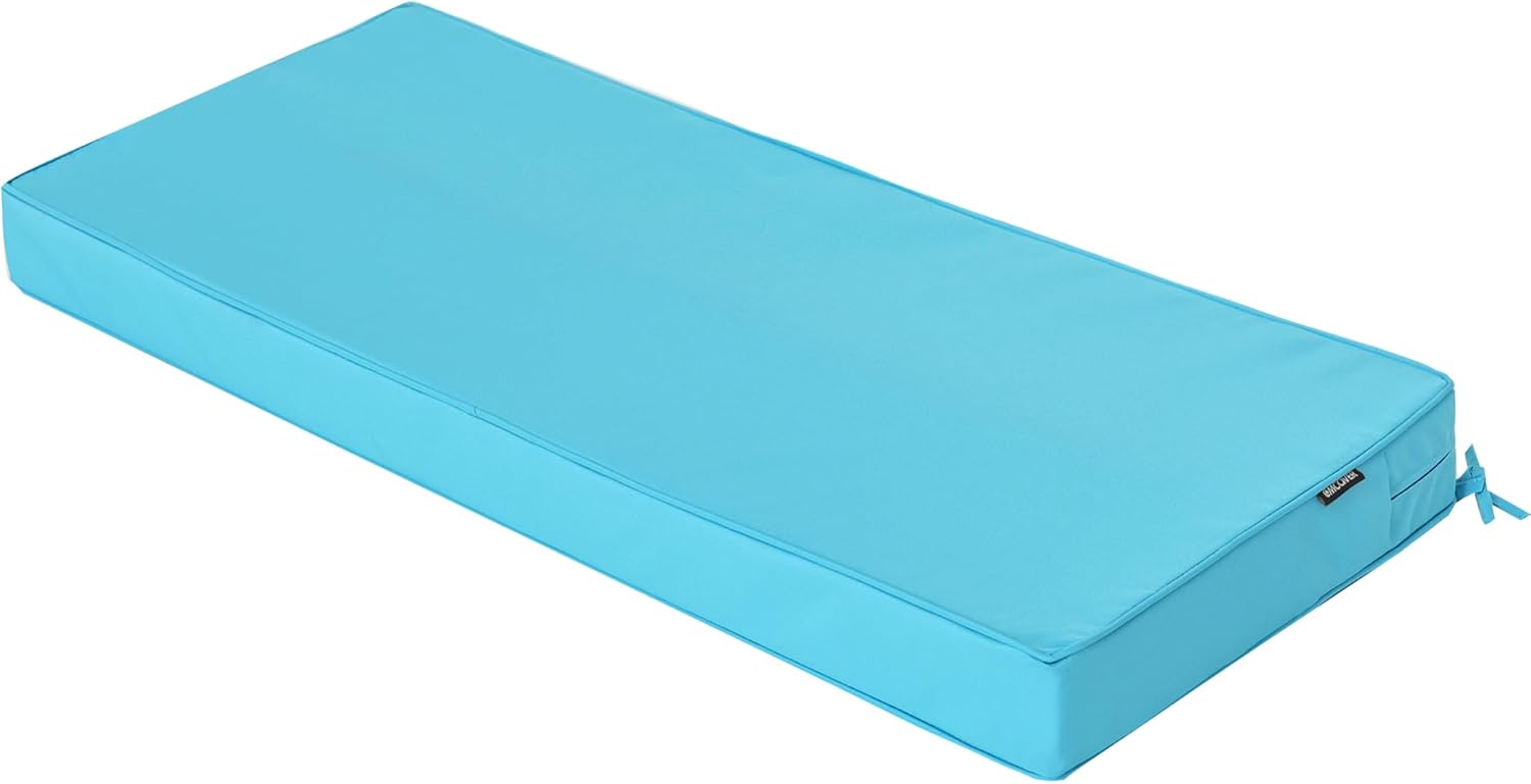 Outdoor Bench Cushions 42 x 18 Inch Waterproof for Comfort