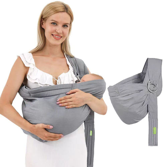 Soft & Breathable Baby Sling for Newborns - Support Babies Under 36lbs