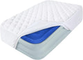 Twin Air Mattress Pad Sheets Cover - Plush Quilted Topper Protector