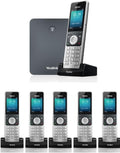 Yealink IP Phone W76P Bundle with W70B Base and Six W56H Handsets