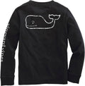 vineyard vines Boys Long Sleeve Vintage Whale Pocket T-Shirt - Soft be