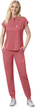 Eipnare Scrubs Set for Women: Stylish Medical Uniform