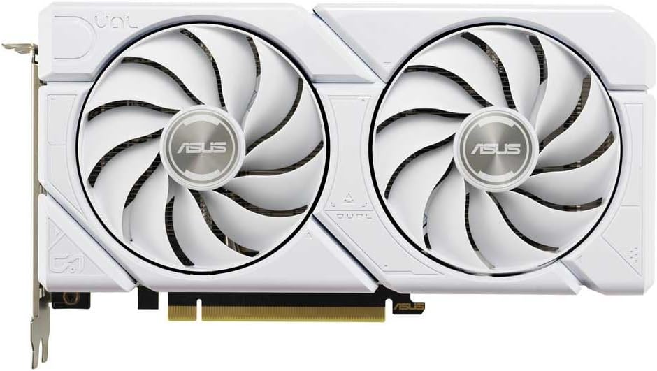 ASUS Dual GeForce RTX 4060 EVO White OC Edition Graphics Card