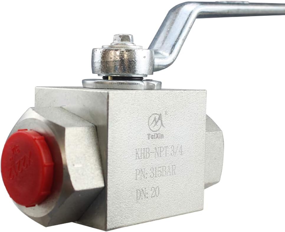 Taixin Hydraulic 3/4ft' NPT High Pressure Ball Valve for Efficiency