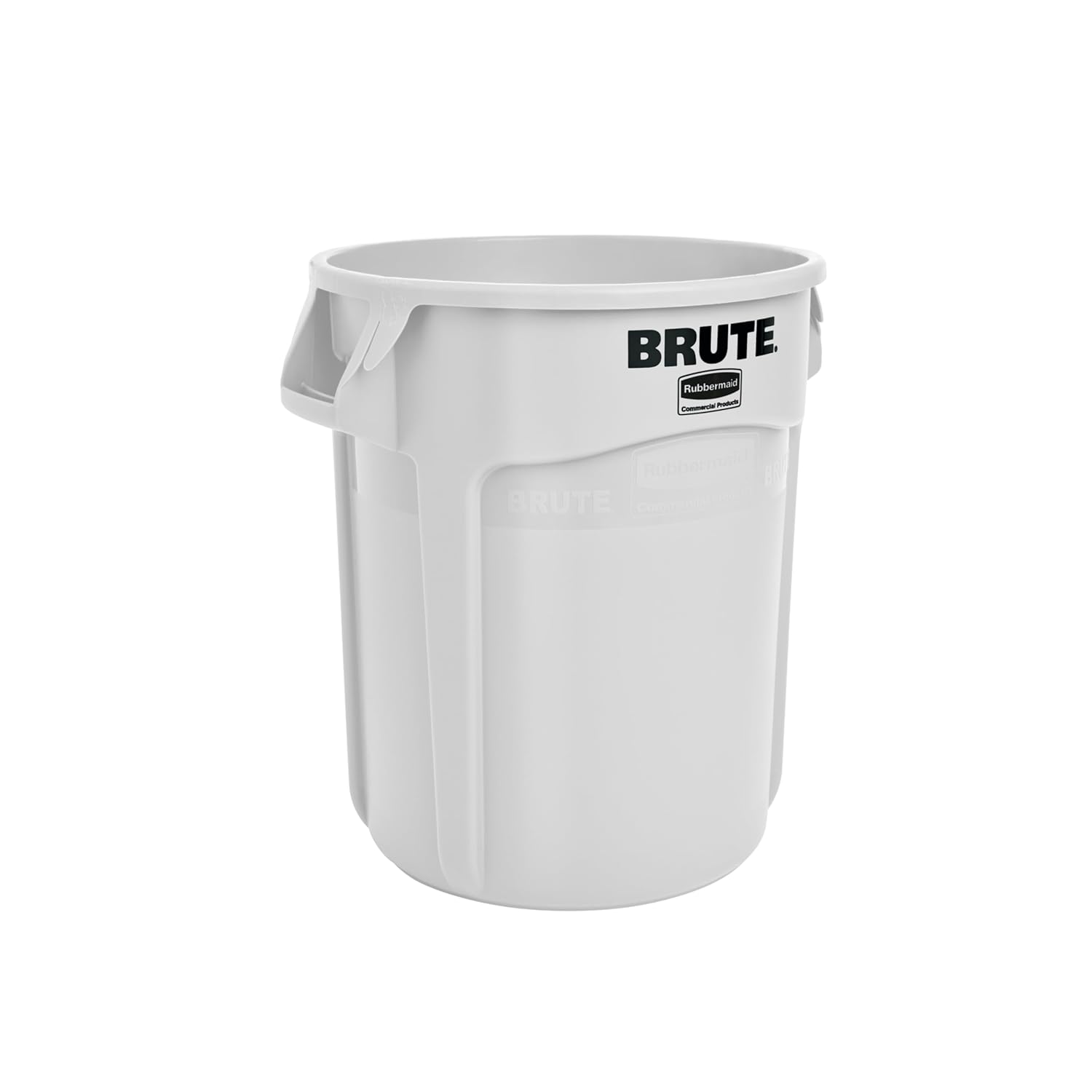BRUTE Heavy-Duty Round Trash Can for Outdoor Waste Management