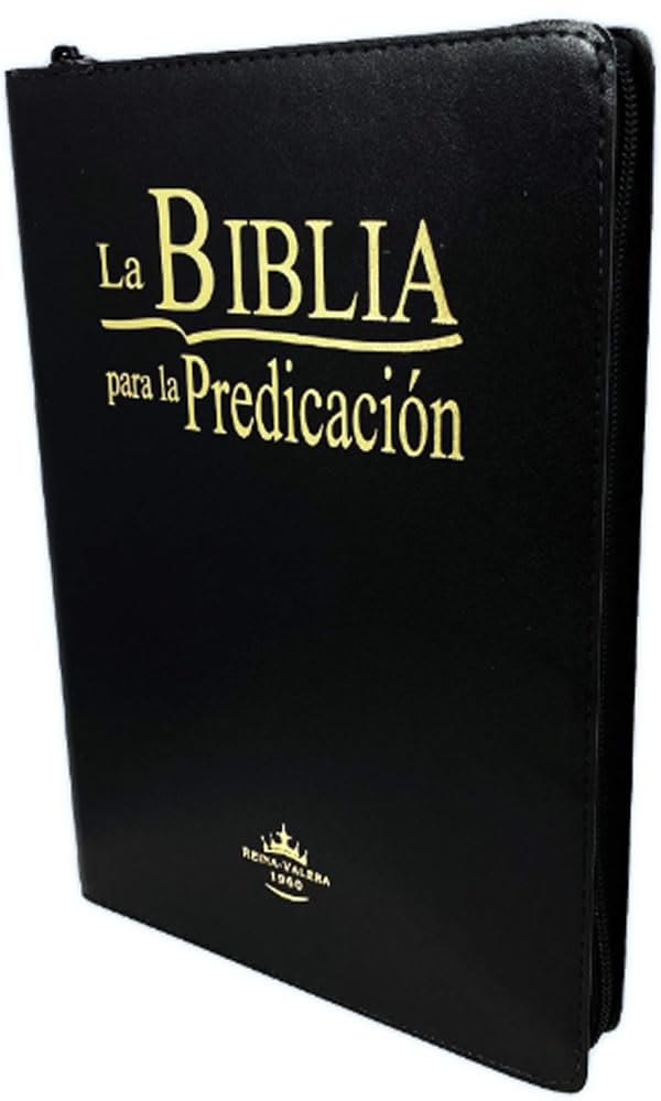 La Biblia para la Predicacion RVR60 - Letra Grande y Elegante