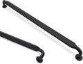 10 Pack 10 in Cabinet Pulls Matte Black - Solid Zinc Alloy Handles