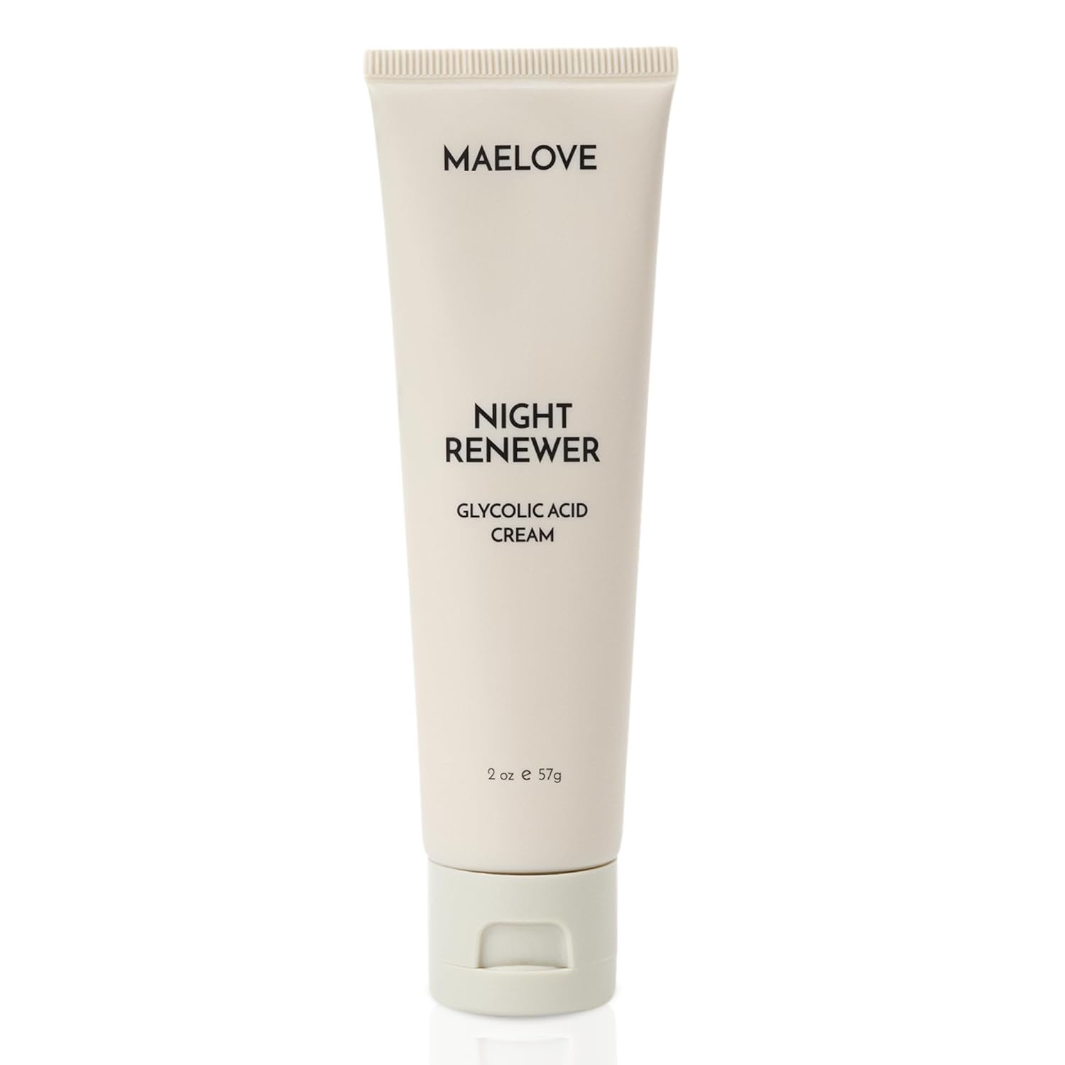 MAELOVE Night Renewer Cream with Glycolic Acid for Sensitive Skin