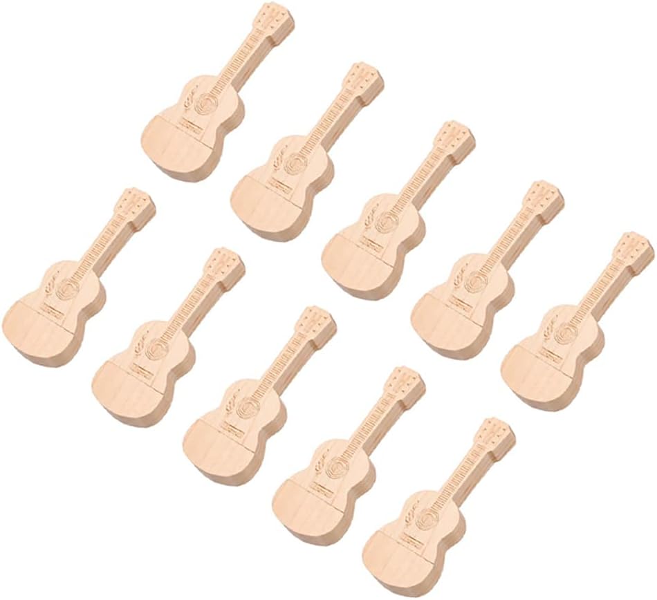 10 Pack Guitar Shaped USB Flash Drives for Unique Storage Needs