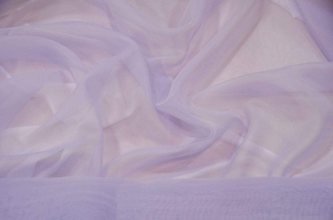 120 Wide Sheer Voile Chiffon Fabric for Elegant Draping Events