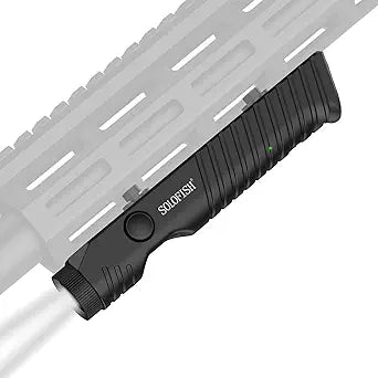 Solofish 1450 Lumens Tactical Flashlight with MLOK Mount