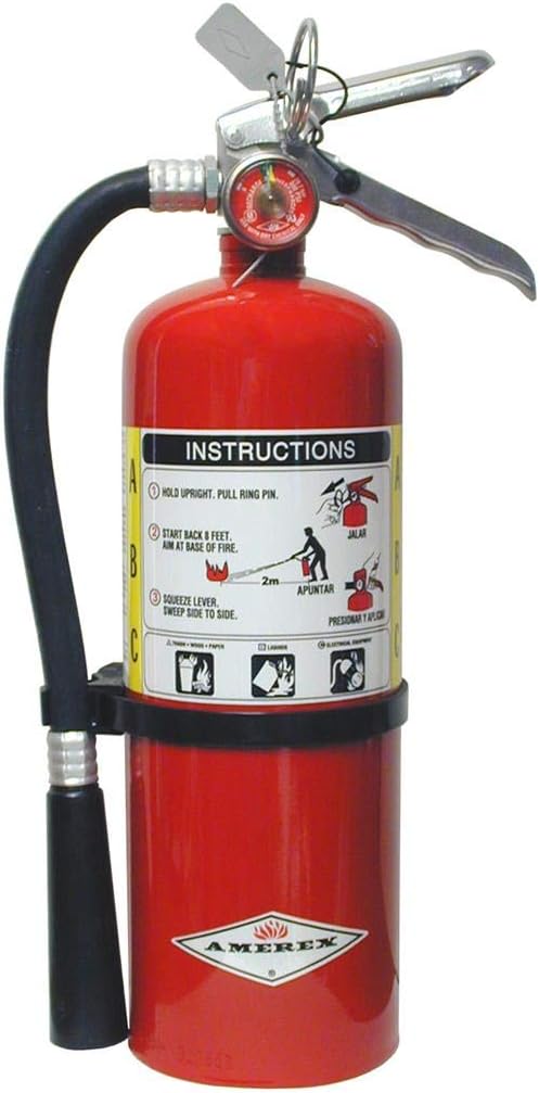 Amerex B500 Fire Extinguisher: Reliable 5 lb. ABC Dry Chemical