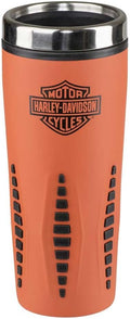Harley-Davidson Core Bar & Shield Travel Mug 16 oz - Rubberized Grip