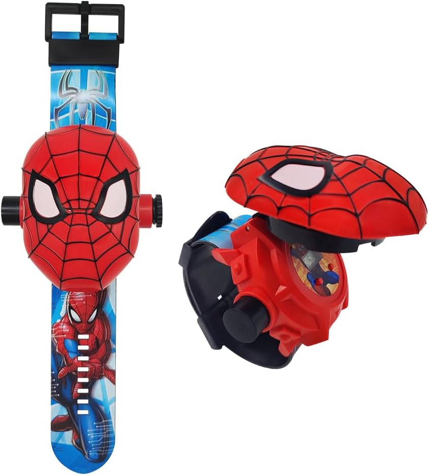 Superhero Projector Watch: 24 Anime Images, Perfect Gift
