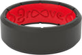 Groove Life Edge Silicone Ring - Breathable Comfort Fit Ring contact