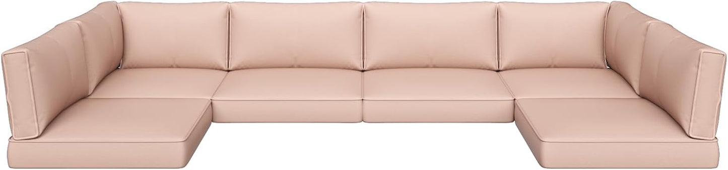 Aoxun Outdoor Replacement Cushions for Deep Seat Patio Furniture
