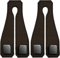 Car Purse Hook 2 Pack - Leather Headrest Hooks for Backseat