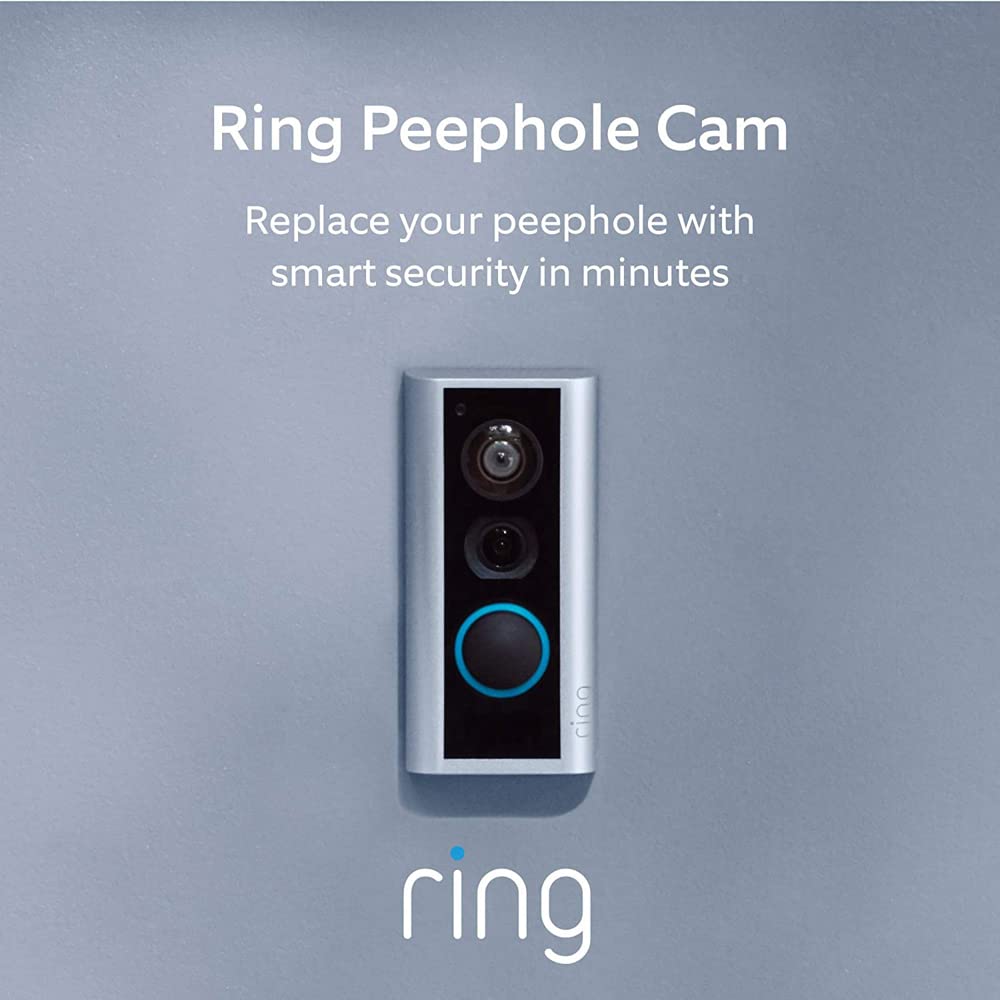 Ring Peephole Cam: HD Video & Easy Install