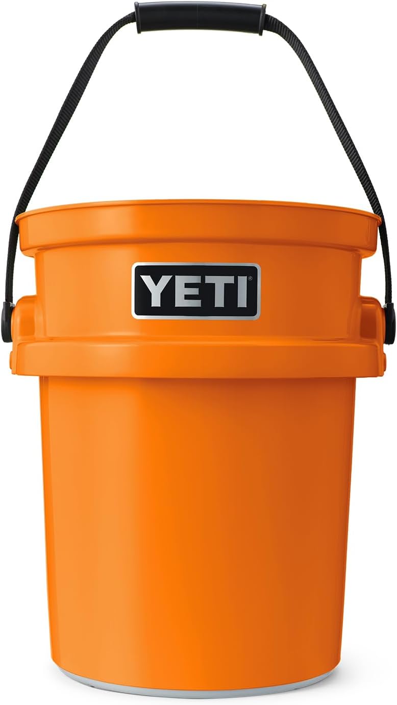 YETI Loadout 5-Gallon Bucket - Ultra-Durable Fishing Utility Bucket