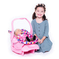 Joovy Toy Car Seat Baby Doll Carrier - Realistic Crash-Tested Play