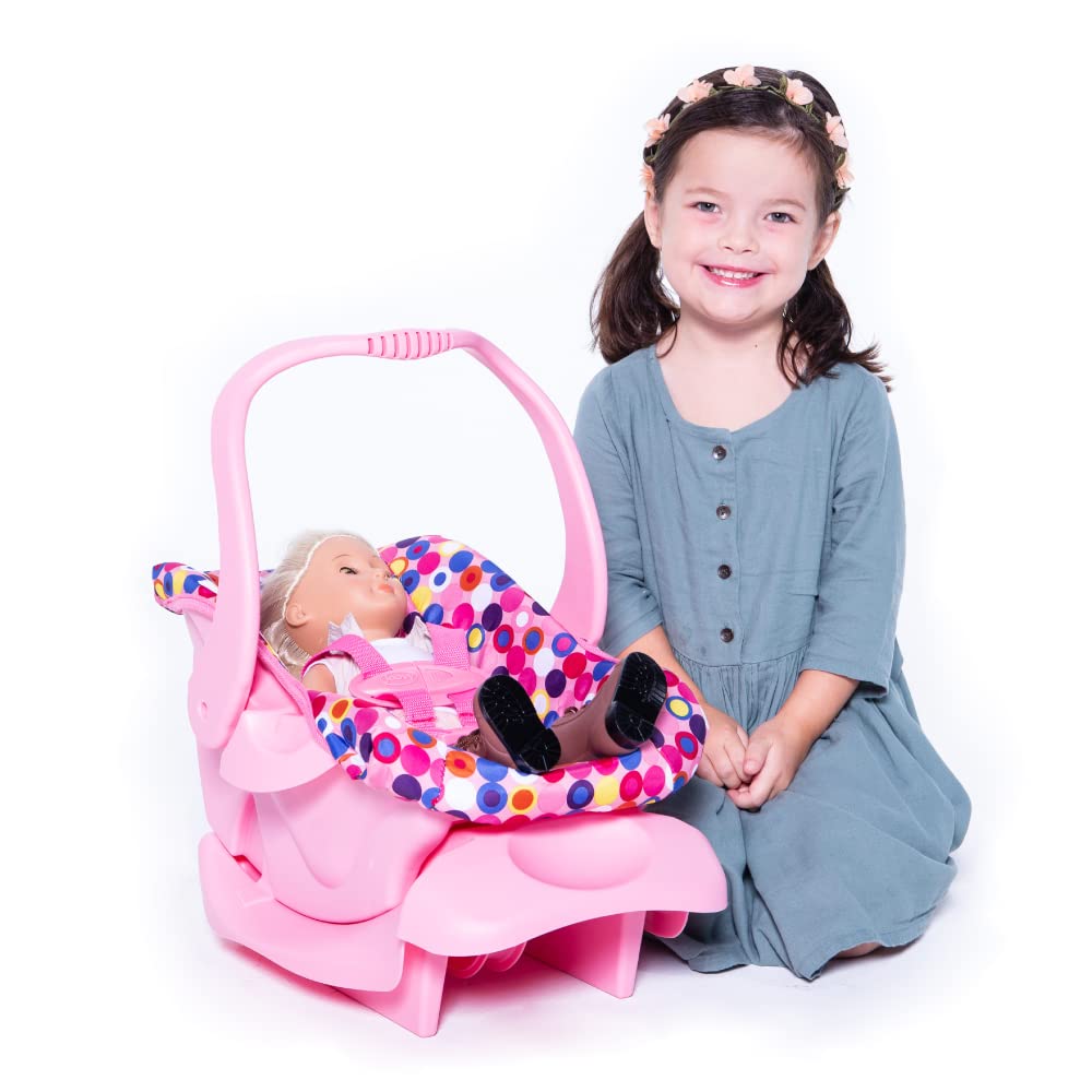 Joovy Toy Car Seat Baby Doll Carrier - Crash-Tested Safety