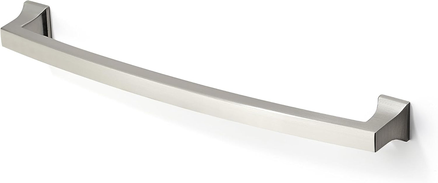 TUNNY 5 Pack Cabinet Handles in Brushed Nickel for Drawers