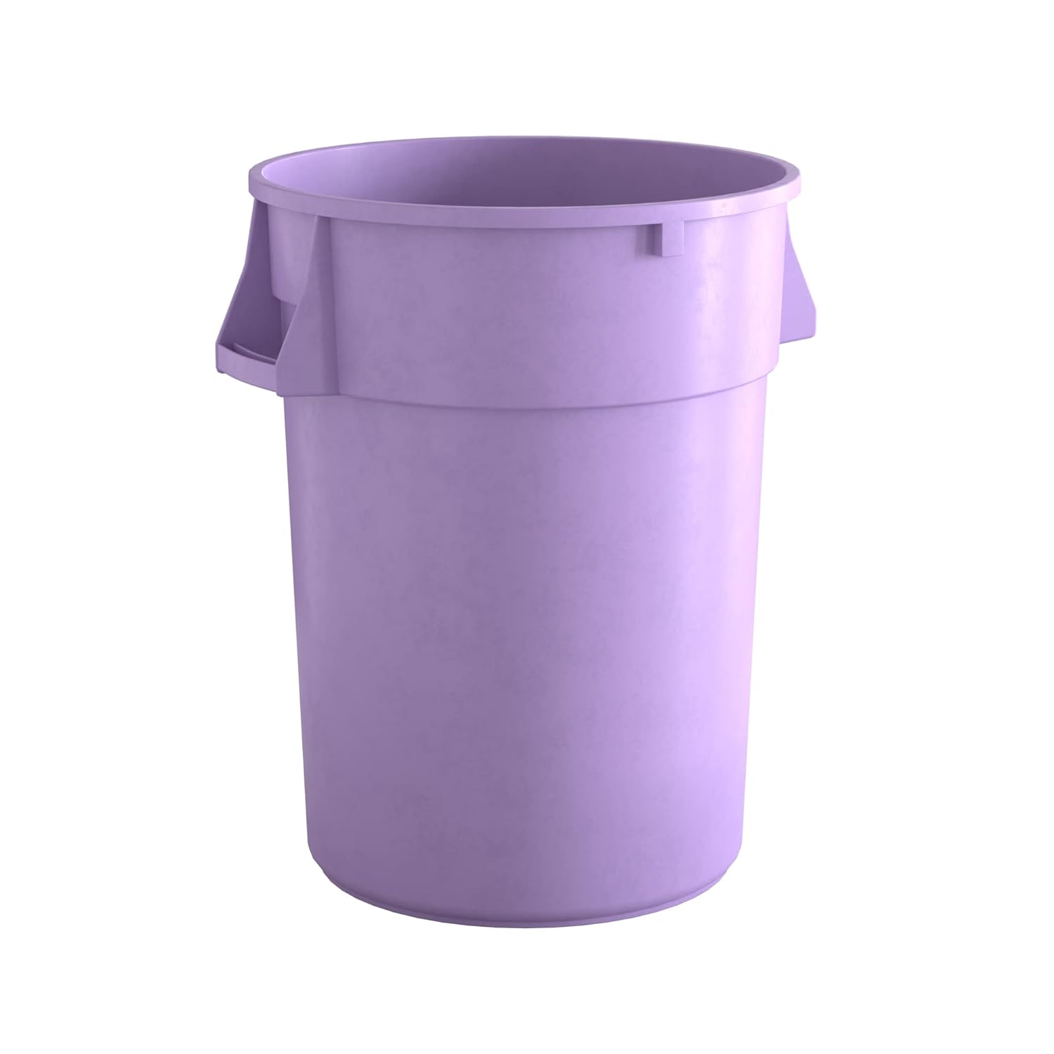 44 Gallon Purple Round Commercial Trash Can for Heavy-Duty Use