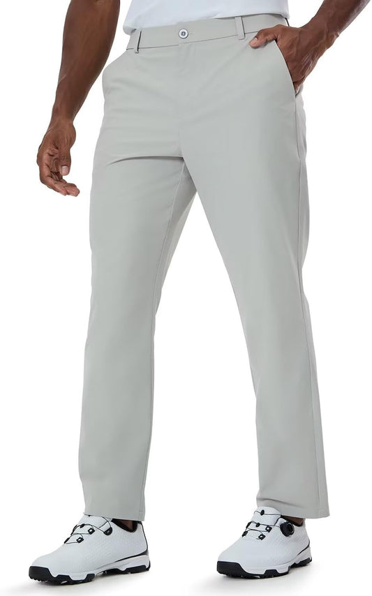 Mens Classic Fit Golf Pants for Comfort and Performance